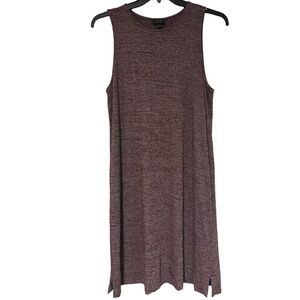 J. Jill Wearever Collection Sleeveless Red, White, and Black Patterned Dress‎